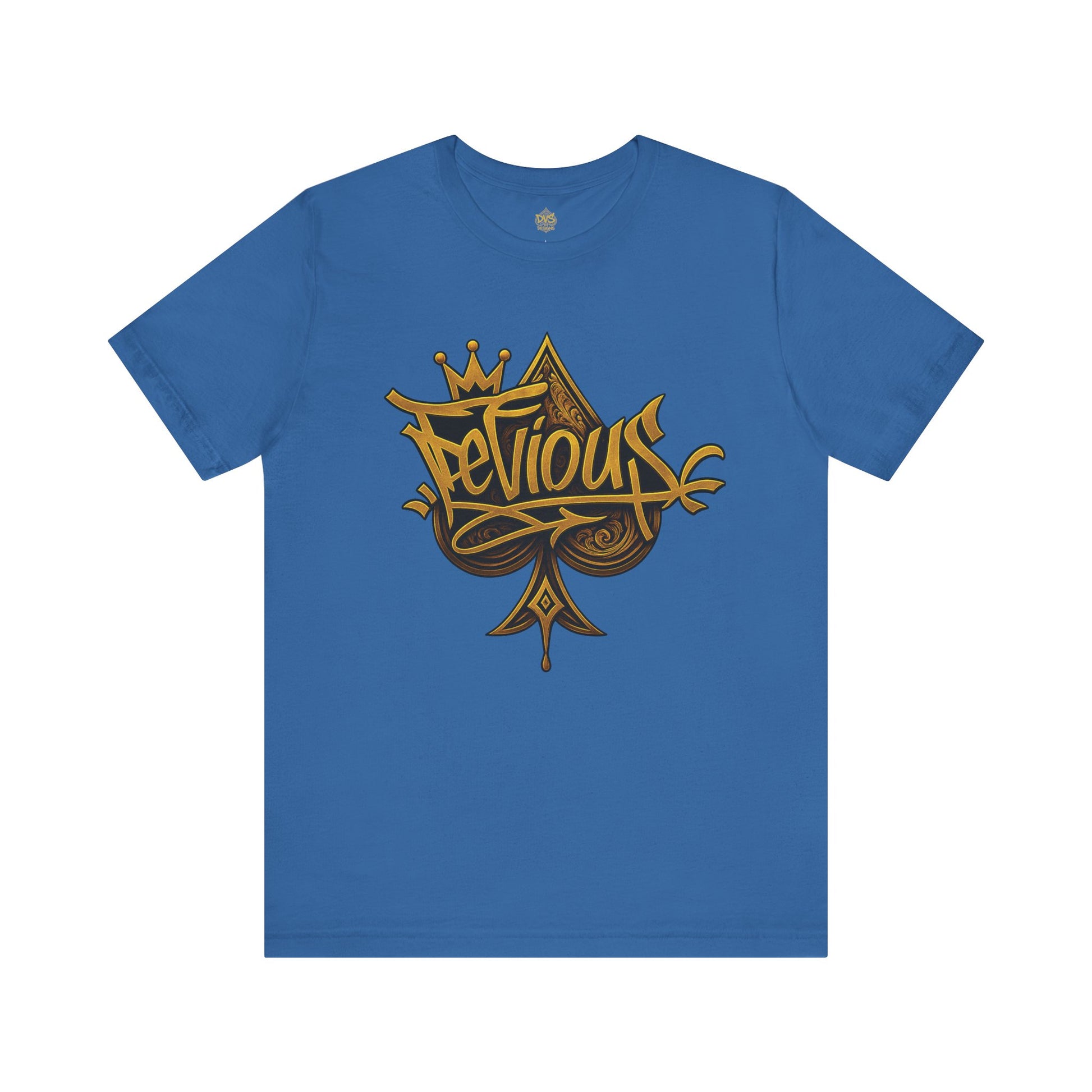 DeViou$ Logo and Crown Graffiti Art Unisex Streetwear Graphic T-Shirt