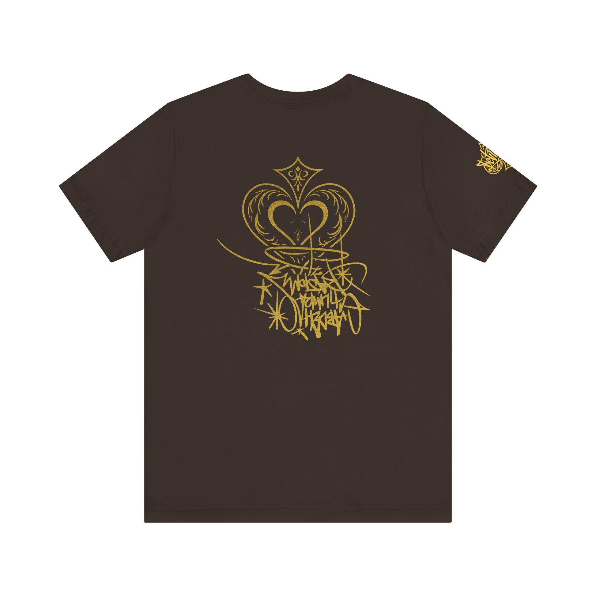 Copy of Crown & Heart Graffiti Art Unisex Streetwear Graphic T-Shirt