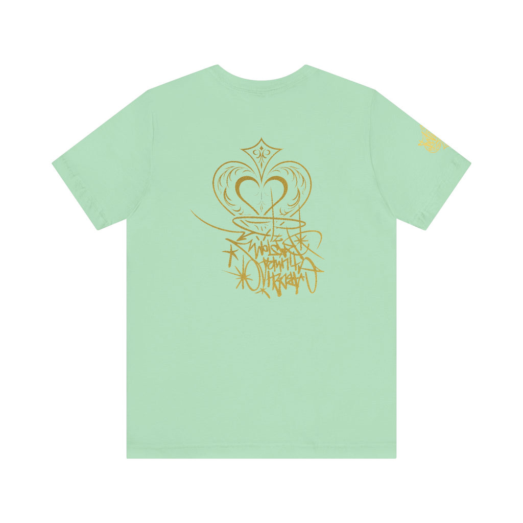 Copy of Crown & Heart Graffiti Art Unisex Streetwear Graphic T-Shirt