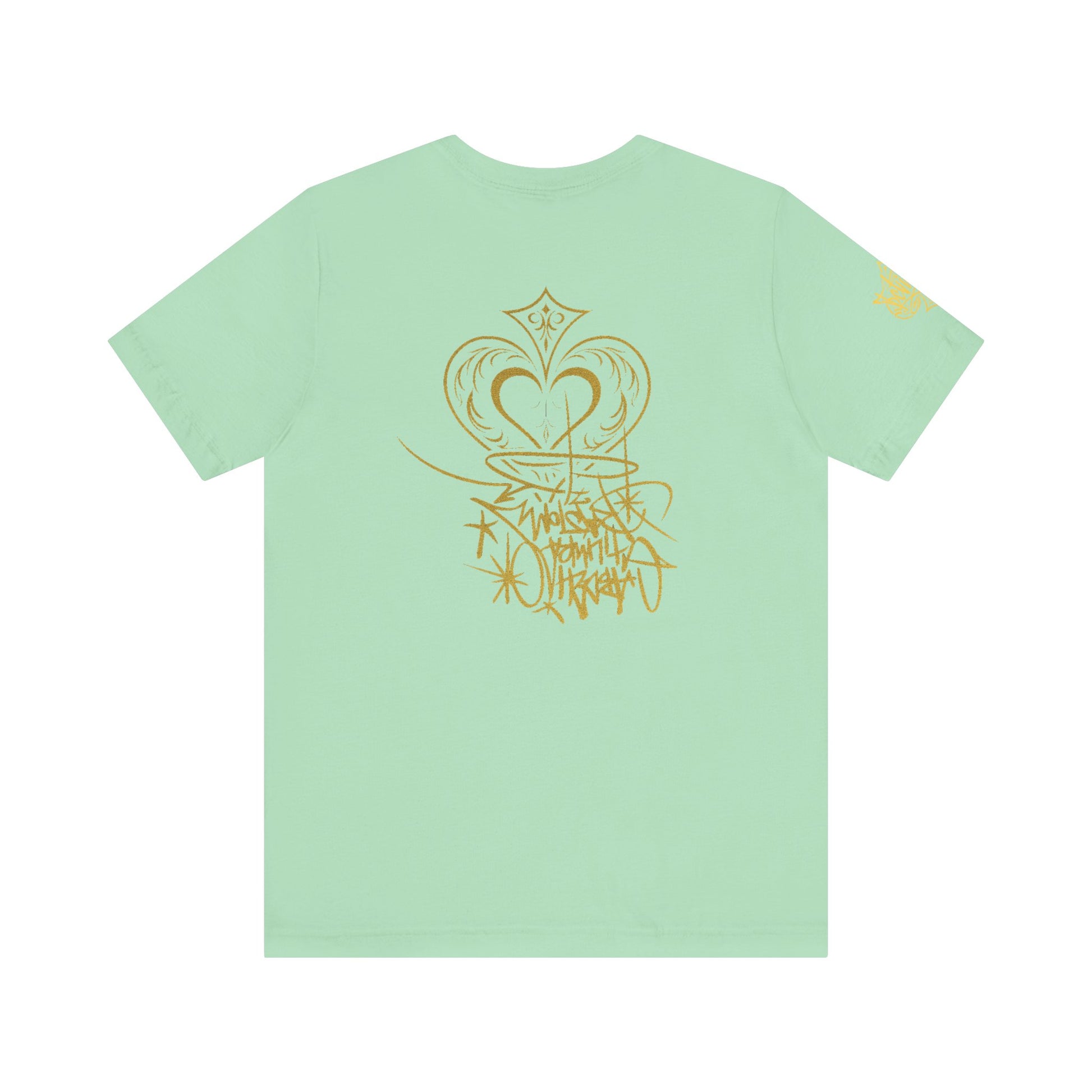 Copy of Crown & Heart Graffiti Art Unisex Streetwear Graphic T-Shirt