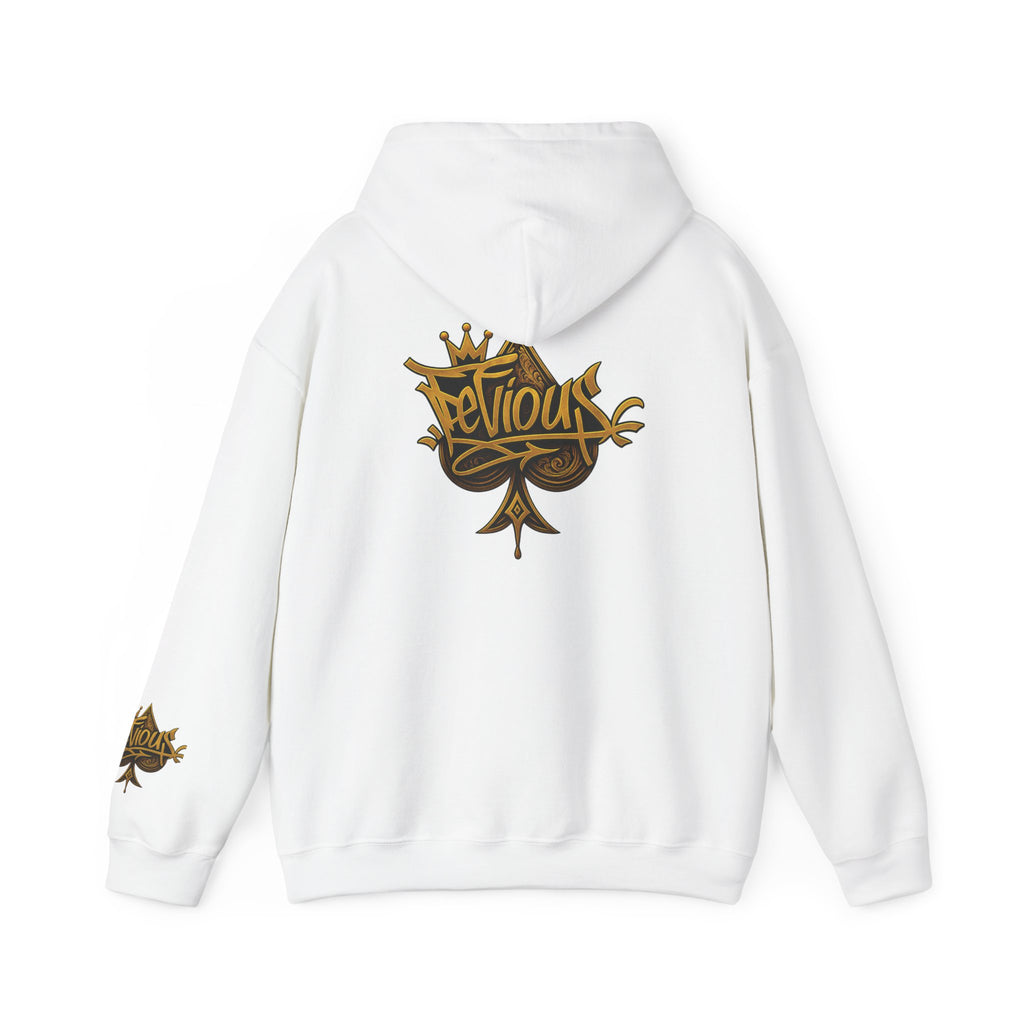 DeViou$ Logo & Crown Graffiti Style Hoodie