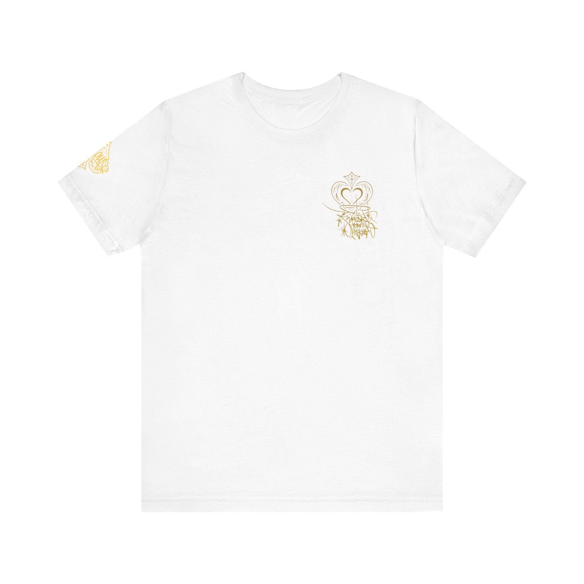 Crown & Heart Graffiti Art Unisex Streetwear Graphic T-Shirt