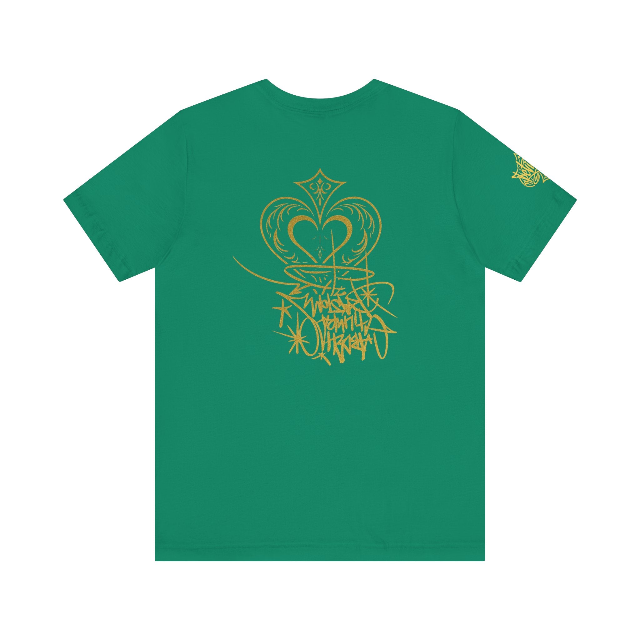 Crown & Heart Graffiti Art Unisex Streetwear Graphic T-Shirt
