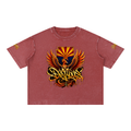 DeViou$ AZ 48 Mineral Wash Boxy T-Shirt